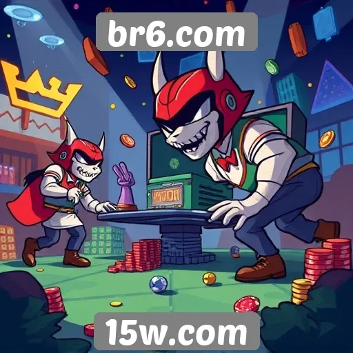 Experiência imersiva com jogos online no br6.com